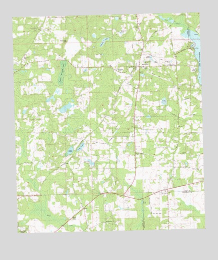 Miccosukee, FL USGS Topographic Map