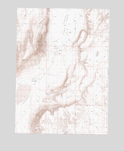 Mickey Springs, OR USGS Topographic Map