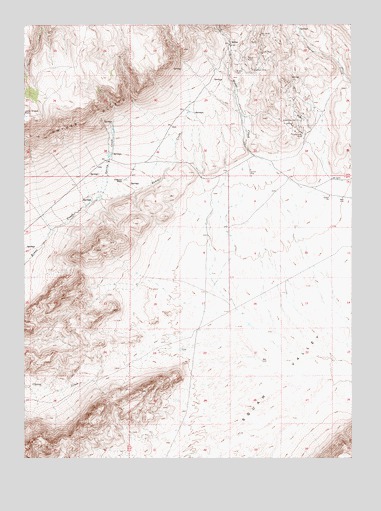 Midas, NV USGS Topographic Map