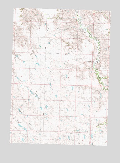 Middle Draw, SD USGS Topographic Map