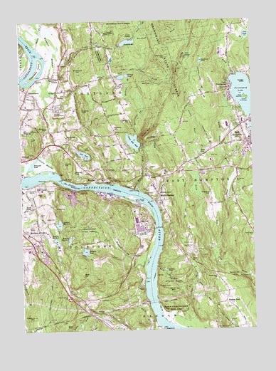 Middle Haddam, CT USGS Topographic Map