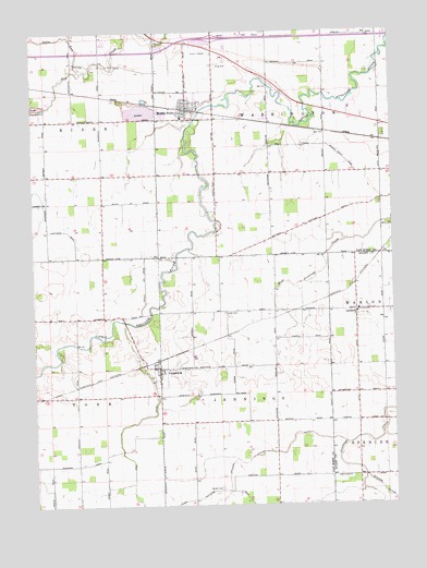 Middle Point, OH USGS Topographic Map