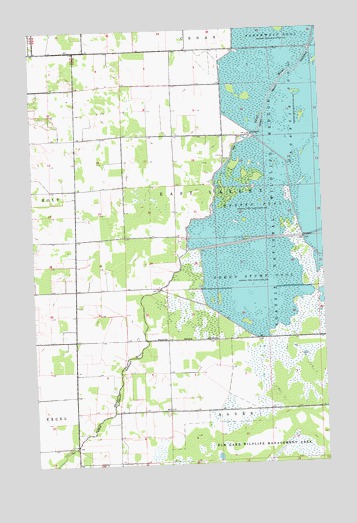Middle River SE, MN USGS Topographic Map