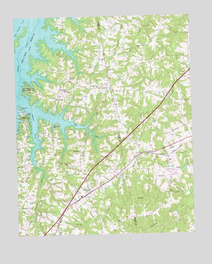Middleburg, NC USGS Topographic Map