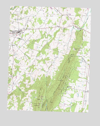 Middleburg, VA USGS Topographic Map