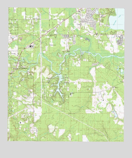 Middleburg, FL USGS Topographic Map