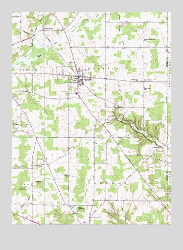 Middlefield, OH USGS Topographic Map