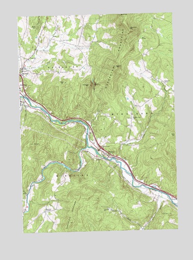 Middlesex, VT USGS Topographic Map