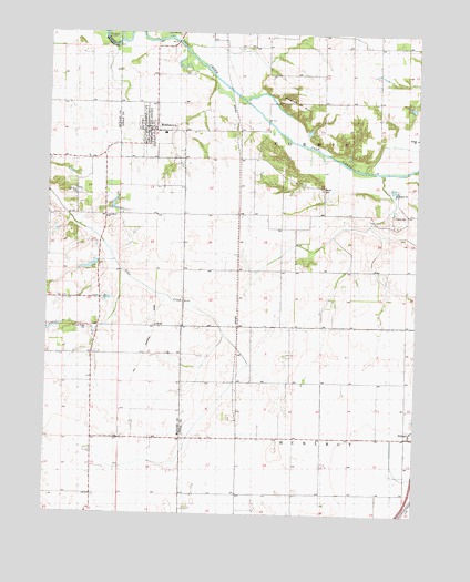 Middletown, IL USGS Topographic Map