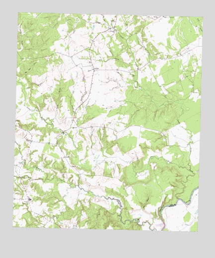 Middleton, TX USGS Topographic Map