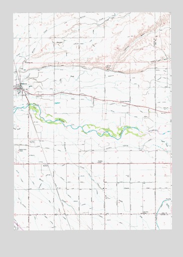 Middleton, ID USGS Topographic Map