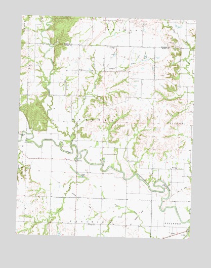 Middletown, KS USGS Topographic Map