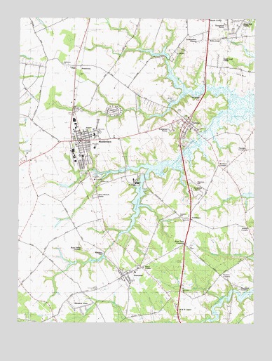 Middletown, DE USGS Topographic Map