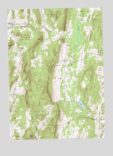 Middletown Springs, VT USGS Topographic Map