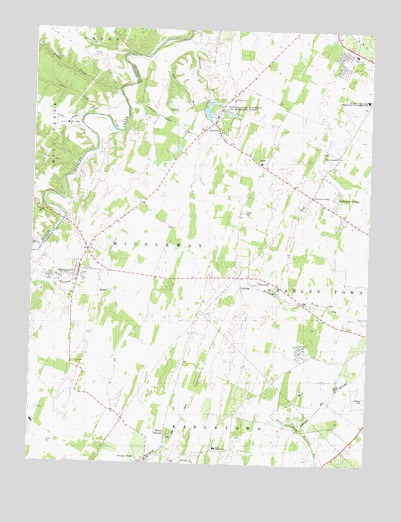 Middleway, WV USGS Topographic Map