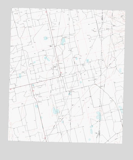 Midkiff SE, TX USGS Topographic Map
