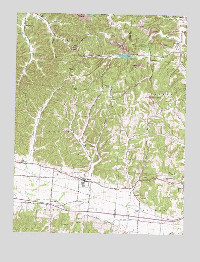 Beaver, OH USGS Topographic Map