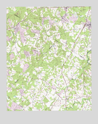 Midland, NC USGS Topographic Map
