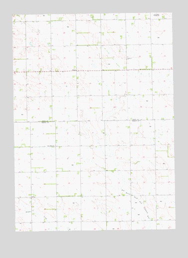 Midland, NE USGS Topographic Map