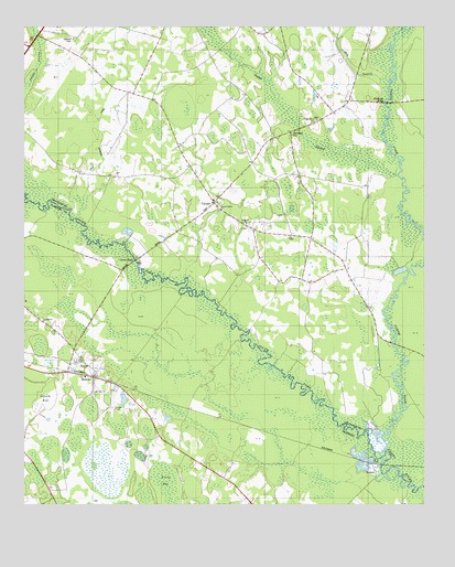 Midway, SC USGS Topographic Map