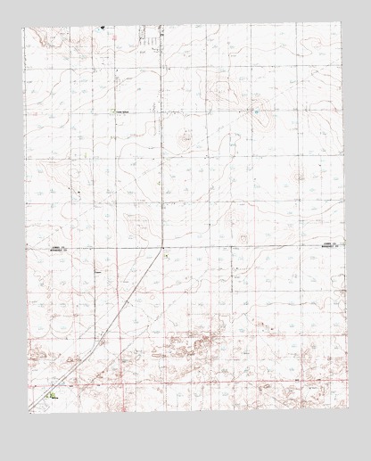 Midway, NM USGS Topographic Map