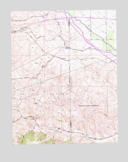 Midway, CA USGS Topographic Map