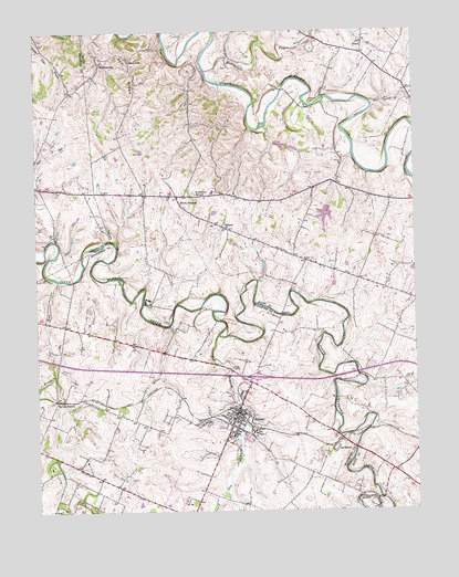 Midway, KY USGS Topographic Map