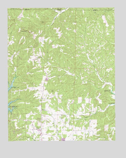 Midway, AR USGS Topographic Map
