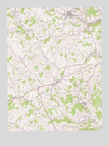 Midway, PA USGS Topographic Map