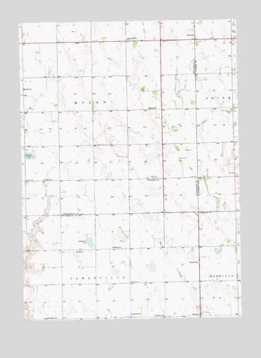 Midway, SD USGS Topographic Map