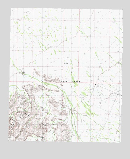 Midway NW, AZ USGS Topographic Map