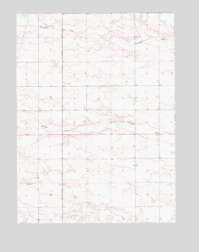 Midway SW, WY USGS Topographic Map