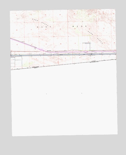 Midway Well, CA USGS Topographic Map