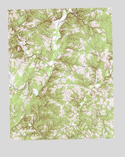 Mike, VA USGS Topographic Map