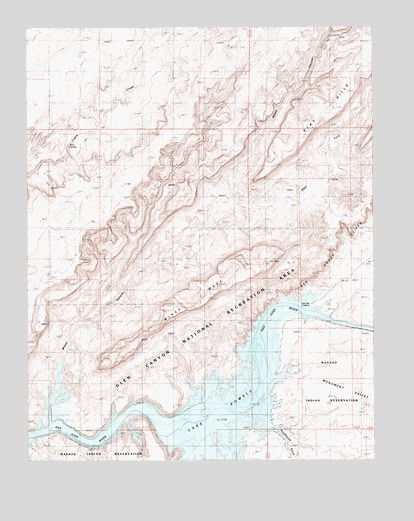 Mikes Mesa, UT USGS Topographic Map