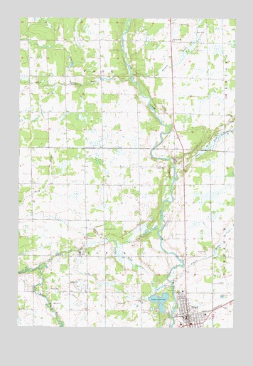Milaca, MN USGS Topographic Map