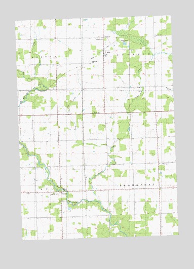 Milan, WI USGS Topographic Map