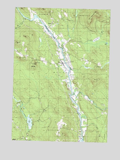 Milan, NH USGS Topographic Map