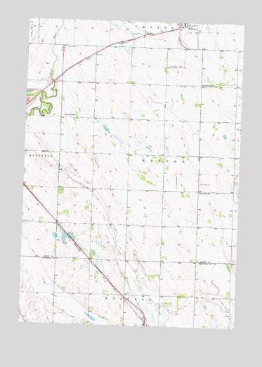 Milan NW, MN USGS Topographic Map
