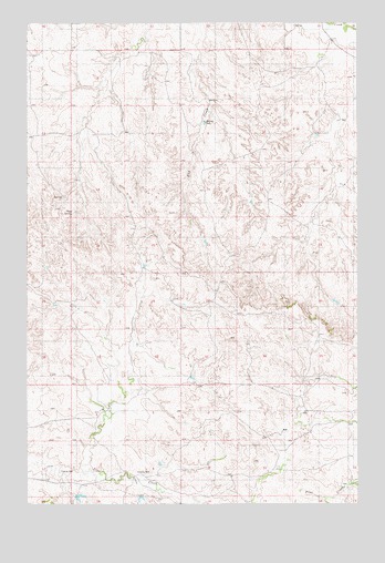 Mildred NE, MT USGS Topographic Map