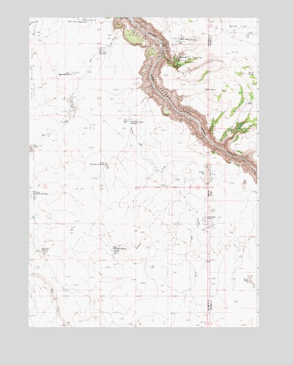 Beaver Charlie Breaks, OR USGS Topographic Map