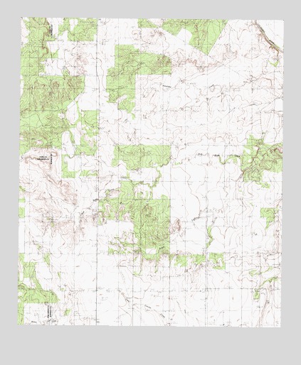 Miles NW, TX USGS Topographic Map