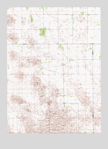 Miles Ranch, NE USGS Topographic Map