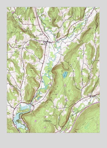Milford, NY USGS Topographic Map
