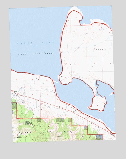 Milford, CA USGS Topographic Map