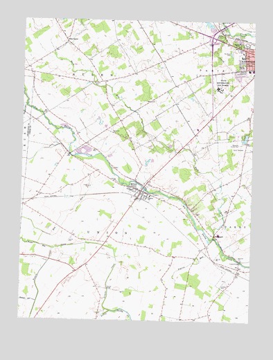 Milford Center, OH USGS Topographic Map