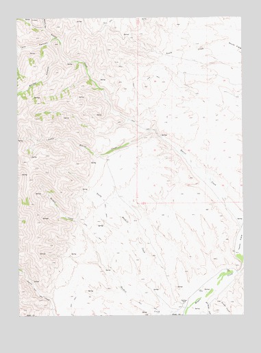 Beaver Creek, NV USGS Topographic Map