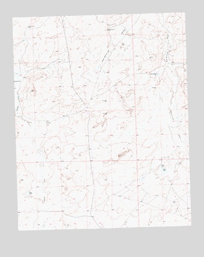 Milk Lake, NM USGS Topographic Map
