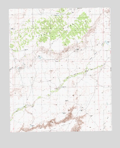 Milky Ranch, AZ USGS Topographic Map