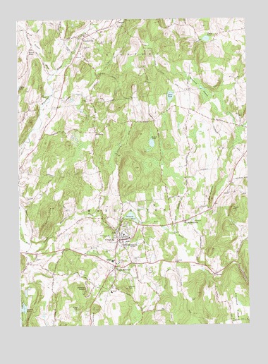Millbrook, NY USGS Topographic Map